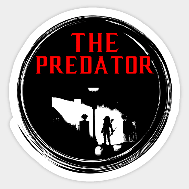 PREDATORIAN EXORCIST Sticker by theanomalius_merch